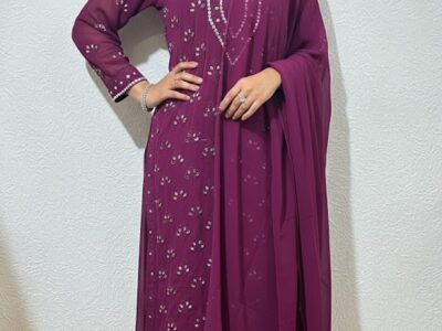 Luckhnowi chikankari sharara suit